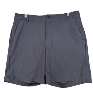 VRST Shorts Mens 34 Gray Stretch Golf Performance Chino Quick Dry Athletic 34x7